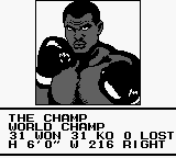 Heavyweight Championship Boxing screenshot 4 for GameBoy